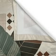 thumbnail image 2 of Ambesonne Monstera Kitchen Curtains, Boho Abstract Tropical Art, 55"x30", Evergreen Sage Green Fawn, 2 of 3