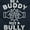 Navy, variant on Be A Buddy Not A Bully Friendly Cute Hoodie Sweatshirt Women Men Brisco Brands X