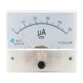 thumbnail image 1 of figatia Analog Panel AMP Microamp Current Ammeter Meter Gauge DC DC 0-50uA, 1 of 8