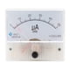 thumbnail image 1 of Amperímetro de corriente analógica, profesion duradero 2,5 de precisión Panel de Amperímetro analógico de corriente microamperímetro de corriente 0-50uA CC 0-50uA Yotijar Medidor de amperios analógico de CC, 1 of 8