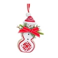 thumbnail image 2 of Melrose International LLC Snowman/Tree/Deer Ornament (Set of 6) 4.25"H, 4.25"H 5.25"H Resin, 2 of 4