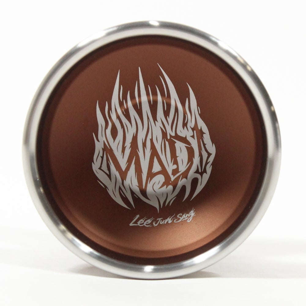 W1LD (Worldwide 1nnovative Leading Design) MAD Yo-Yo - Bi-Metal - Lee Jun Sang Signature YoYo (Matte Brown Raw Rim)