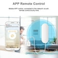thumbnail image 3 of Graflsoa WiFi Water Leak Detector Alarm with Wall-Mount Installation, ABS Material, White Color, Model SQ400A, No Battery Included, 3 of 7