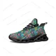 thumbnail image 1 of Zapatillas deportivas planas con estampado de cachemira para hombre y mujer, deportivas de alta calidad, con cordones, de malla, hechas a medida, color blanco, 1 of 6