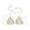 Beige_001, variant on UJNDER Bikini Tops for Women Casual Hand Crocheted Solid Color Bikini Top for Unique Beach Style Swim Tops Women Orange_001 L