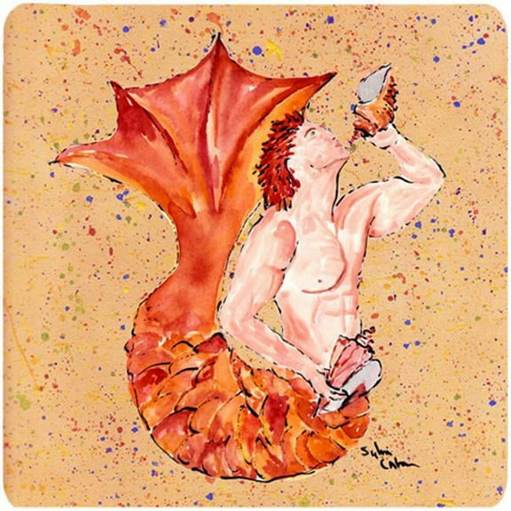 Merman Foam Coasters - Set 4