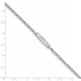 thumbnail image 3 of 14 Carats Or Blanc Doux Nom Bar Identification Id Bracelet, 3 of 7