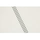 Miliko Transparent Couverture Rigide B5 Blanc Wirebound/Spiral Notebook/Journal Set-2 par Pack, 7,1 Pouces x 10 Pouces (Blanc) – image 3 sur 5