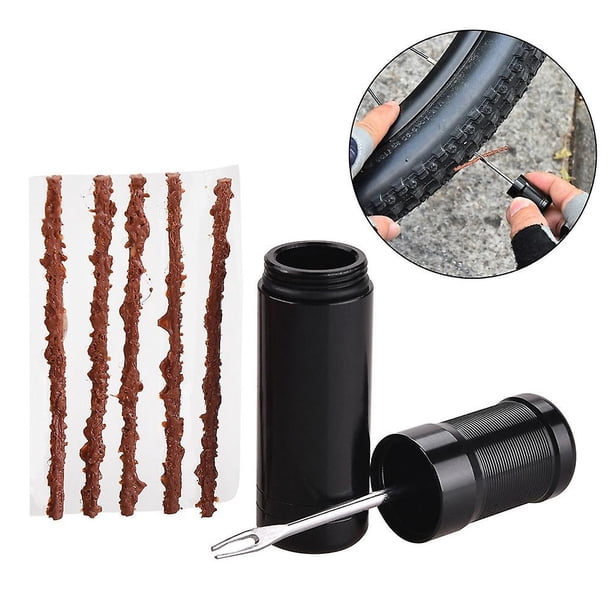 Kit de reparación de neumáticos sin cámara para bicicletas de montaña y carretera