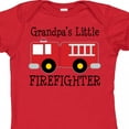 thumbnail image 4 of Inktastic Grandpa's Little Firefighter Boys Baby Bodysuit, 4 of 5