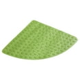 thumbnail image 2 of Danhjin Bathroom Rugs, Bath Mat Fan Shaped Antislip Machines Washable Absorbent Fast Dry Massage Texture Shower Mat for Bathroom Soft Toilet Mats, 21.26x21.26in, 2 of 9