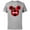 Athletic Heather, variant on Disney Minnie Mouse GRANDMA Holiday Family - Short Sleeve Cotton T-Shirt for Adults - Customized-Black