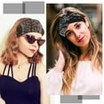 thumbnail image 6 of Dalrosia 6PCS Wide Boho Headband for Women Extra Large Turban Elastic Non-Slip Headbands Hairband Accessories for Yoga, 6 of 6