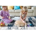 thumbnail image 4 of TWINNIS 5'x8'Area Rug Soft Fluffy Area Rugs for Living Room Bedroom Carpet,02-Blue, 4 of 8