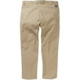 Genuine Dickies Mens Relaxed Fit Straight Leg Flat Front Flex Pant