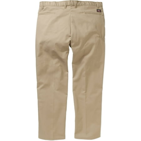 Genuine Dickies - Genuine Dickies Mens Relaxed Fit Straight Leg Flat Front Flex Pant - Walmart
