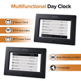 thumbnail image 3 of Clock with Day and Date for Elderly, 10" Large Display Digital Calendar Day Clock with 20 Custom Alarms and Medicine Reminders, Large Digital Calendar Clocks for Seniors, 3 of 12