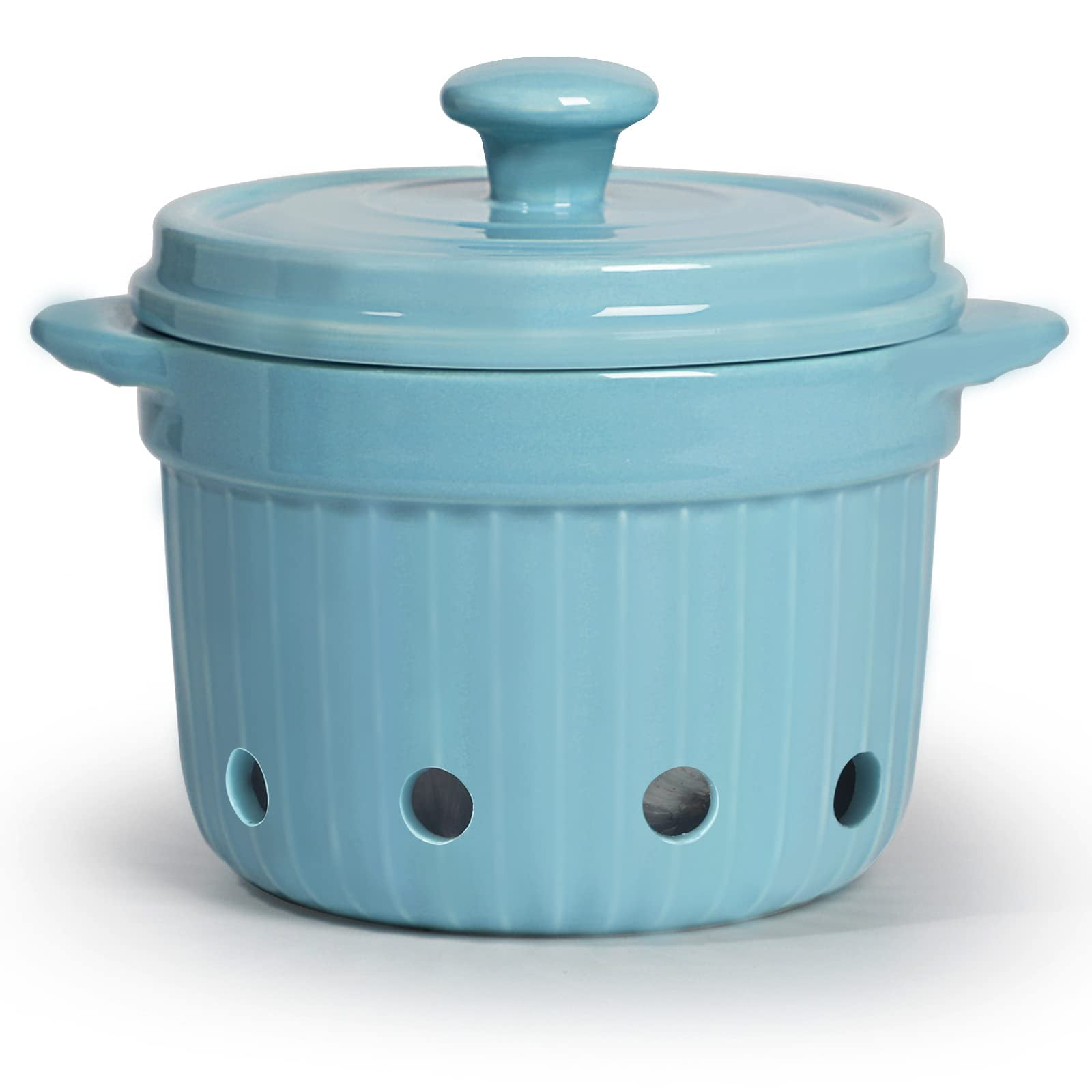 Storage Containers 'TURQUOISE Mini Lock Top Snack Containers with Lids set  of 3, Teal