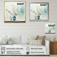 thumbnail image 4 of Designart "Teal Beige Minimalism Explore The quintessence" Minimalism Wall Art Print, 4 of 5