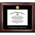 thumbnail image 1 of Cadre du Diplôme en Relief de l'Université d'Arizonagold, 1 of 1