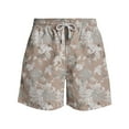 thumbnail image 4 of LpwkSSA Mens Lightweight Camo Shorts Straight Cut Design Soft Fabric Relaxed Silhouette for Weekend Getaways Yellow S, 4 of 5