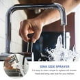 thumbnail image 4 of Sink Sprayer Nozzle Head Replacement Hose Kitchen Side Faucet Stainless Steel Dish Basin, 4 of 6