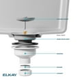 thumbnail image 4 of Elkay LKQS35CA Polymer Drain Fitting, Removable Basket Strainer and Rubber Stopper Caviar, 4 of 7