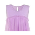 thumbnail image 6 of Girls Dress A-line Cute Handbag Purple Princess Sundress 5, 6 of 8