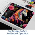 thumbnail image 6 of Unicorn Square Non-Slip Rubber Bottom Printed Desk Mat Mouse Mat Gaming Mousepad Desk Pad - 8.3x9.8 Inch, Suitable for Office and Gaming, 6 of 6