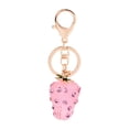 thumbnail image 1 of Colgante de resina y accesorio para bolso, llavero con dije de fresa rosa, 1 of 7