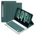 thumbnail image 1 of Funda protectora para tableta Tab S9 Series con teclado y mouse Teclas ABS 80 días en espera 60 horas de uso, A- Con teclado, verde, 1 of 5