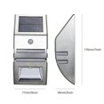 thumbnail image 2 of Luz solar PENGJTMXG LED de acero inoxidable con sensor de movimiento Luz blanca, 2 of 3