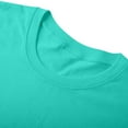 thumbnail image 6 of iHengLiXing Plus Size Spring Tops for Women 2025 Dressy Casual Women's New Solid Color Round Neck Short Sleeve Casual Loose Top T-shirt Green XL, 6 of 8