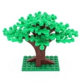 thumbnail image 1 of Moc DIY Garden Plants Small Tree 9 Colors Courtyard Enlighten Building Block Bricks Compatible All Brand Assembles Particles green 1pcs, 1 of 6