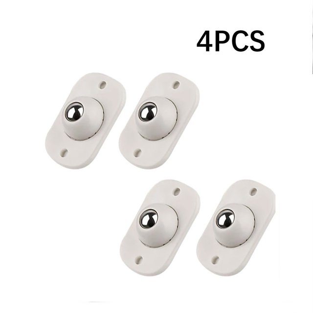 Easy Install Mini Caster Wheels for Moving For storage Boxes No Damage to Surfaces Available in Various Quantities