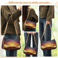 thumbnail image 5 of ALAZA Mountain Starry Night Women's Chain Shoulder Bag Hobo Handbag Tote Crossbody Purse, 5 of 7