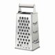thumbnail image 1 of Robust Stainless Steel Cheese Grater, Square Grater, 1 of 5