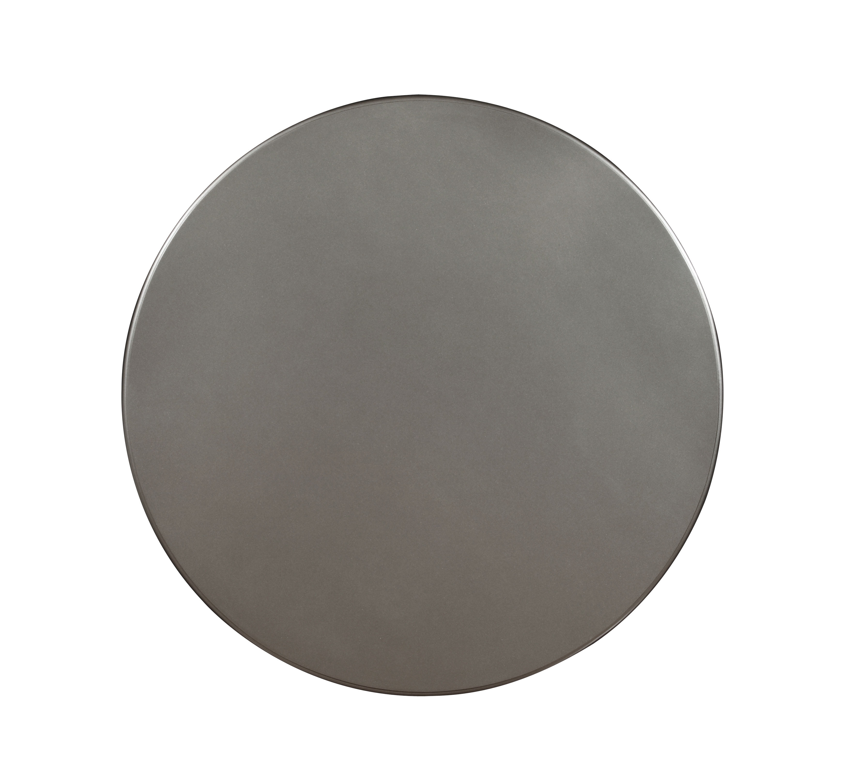 Furniture of America Minham Contemporary Round Dining Table, Silver