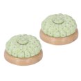 thumbnail image 2 of Pin Holder, Sewing Pin Cushion Fine Workmanship Wood Base 2PCS  For DIY Knitting Crafts, 2 of 8
