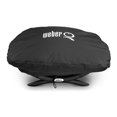 thumbnail image 4 of Weber Q 1200 Gas Grill - LP Gas (Black) with Portable Cart and Grill Cover Bundle (3 Items), 4 of 6