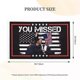 thumbnail image 5 of 3'x5' Trump Shooting Fight Flag You Missed Flag Trump 2024 150D Polyester 3x5 Ft, 5 of 5
