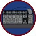 thumbnail image 3 of Keyboard Connection 5'4" x 7'8" Area Rug In Color Gray, 3 of 3