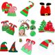 thumbnail image 3 of Sombrero de Navidad, sombrero de elfo creativo, sombrero de modelado, fiesta navideña, vestido de baile, payaso, Halloween, 3 of 6