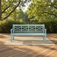 thumbnail image 2 of Safavieh Karoo Indoor/Outdoor Contemporary Acacia Bench, 2 of 6