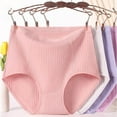 thumbnail image 5 of Uqiangy Plus Size Cotton Underwear for Women Cotton Panties for Women Underwear Women Pack Plus Size Panties Womens Underwear Cotton Underwear Women Pack High Waist Plus Size Cotton Panties Purple 4XL, 5 of 8