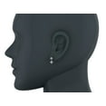 thumbnail image 2 of 1.82 ct tw Princess Cut Drop Two stone Diamond Dangle Earrings 14K Gold, 2 of 3