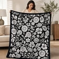 thumbnail image 2 of CHJK DIY Coloring Blanket with 24 Colors Markers, 50"X59" Soft Cozy Doodle Throw Blankets, Giant Doodle Coloring Blanket for Adults, Washable, 2 of 7