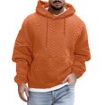 thumbnail image 2 of MITCOWBOYS Chandails à Capuchon pour Hommes Manteau Décontracté d'Automne à Capuche Manches Longues Pull Tricoté Graphique Chandails en Molleton pour Hommes TG (Liquidation) Rouge, 2 of 9