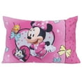 thumbnail image 5 of Disney Minnie Mouse Happy Hearts Pink 4 Piece Toddler Bed Set, 5 of 8