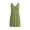 1_Green, variant on Asxite Plus Size Summer Dresses for Women Casual Solid Loose V Neck Sleeveless Midi Sundress